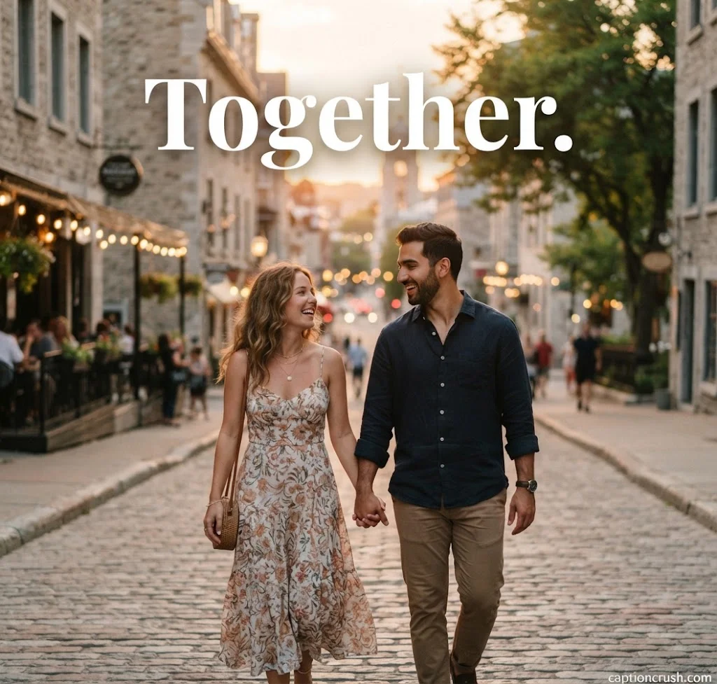 One-Word and Two-Word Couple Captions