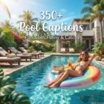Pool Captions