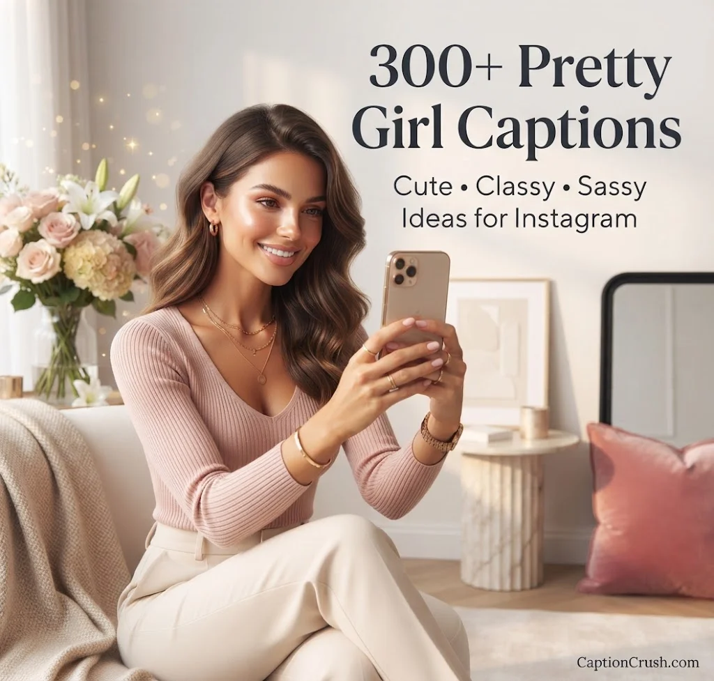 Pretty Girl Captions
