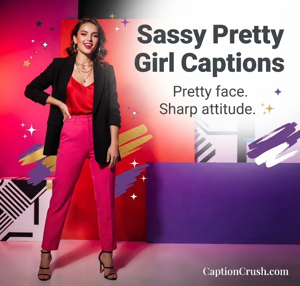 Sassy Pretty Girl Captions for Instagram