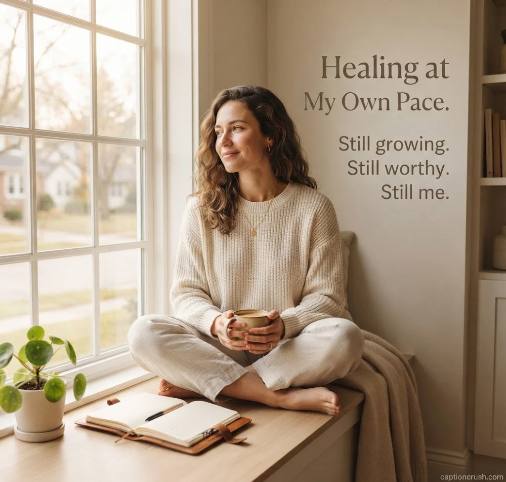Self Love Captions for Healing, Confidence & Everyday Moments