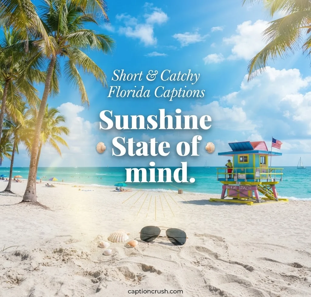 Short & Catchy Florida Captions for Instagram