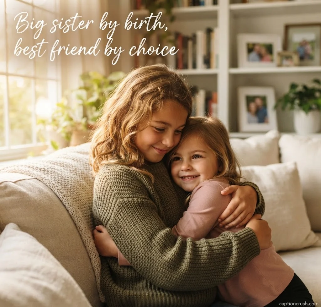 Short & Simple Sister Captions