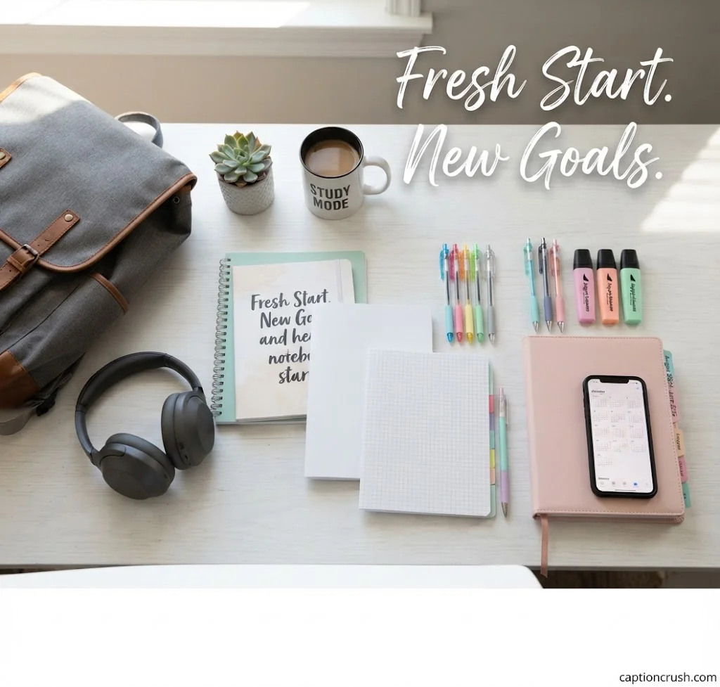 Short and Catchy Back to School Captions