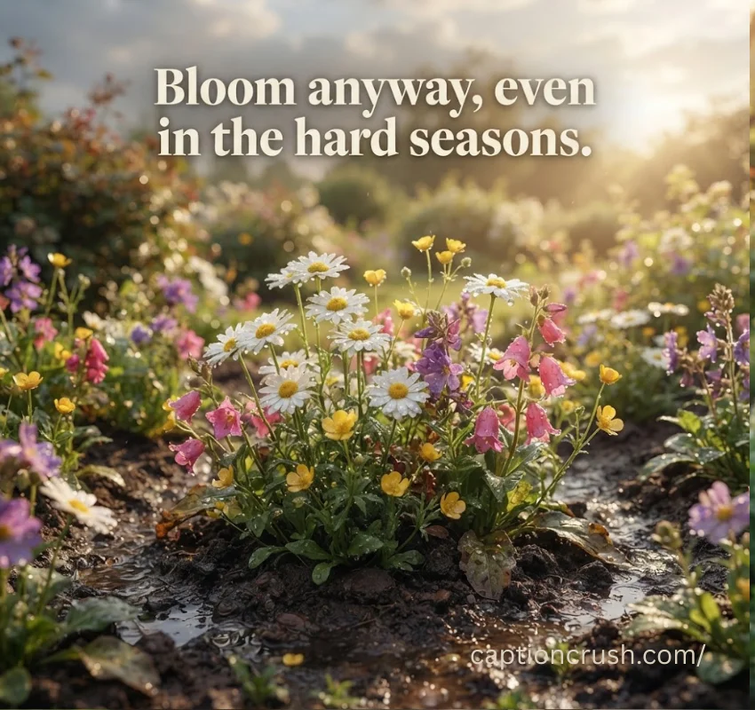 Short and Cute Flower Captions for Instagram