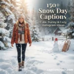 Snow Day Captions