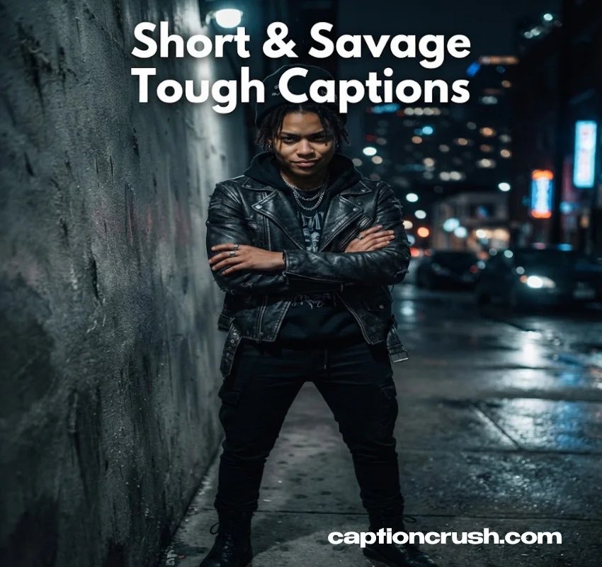 Strong Attitude Captions for Guys & Girls