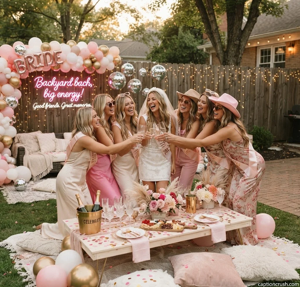 Themed Bachelorette Party Captions (Vegas, Beach, Nashville & More)