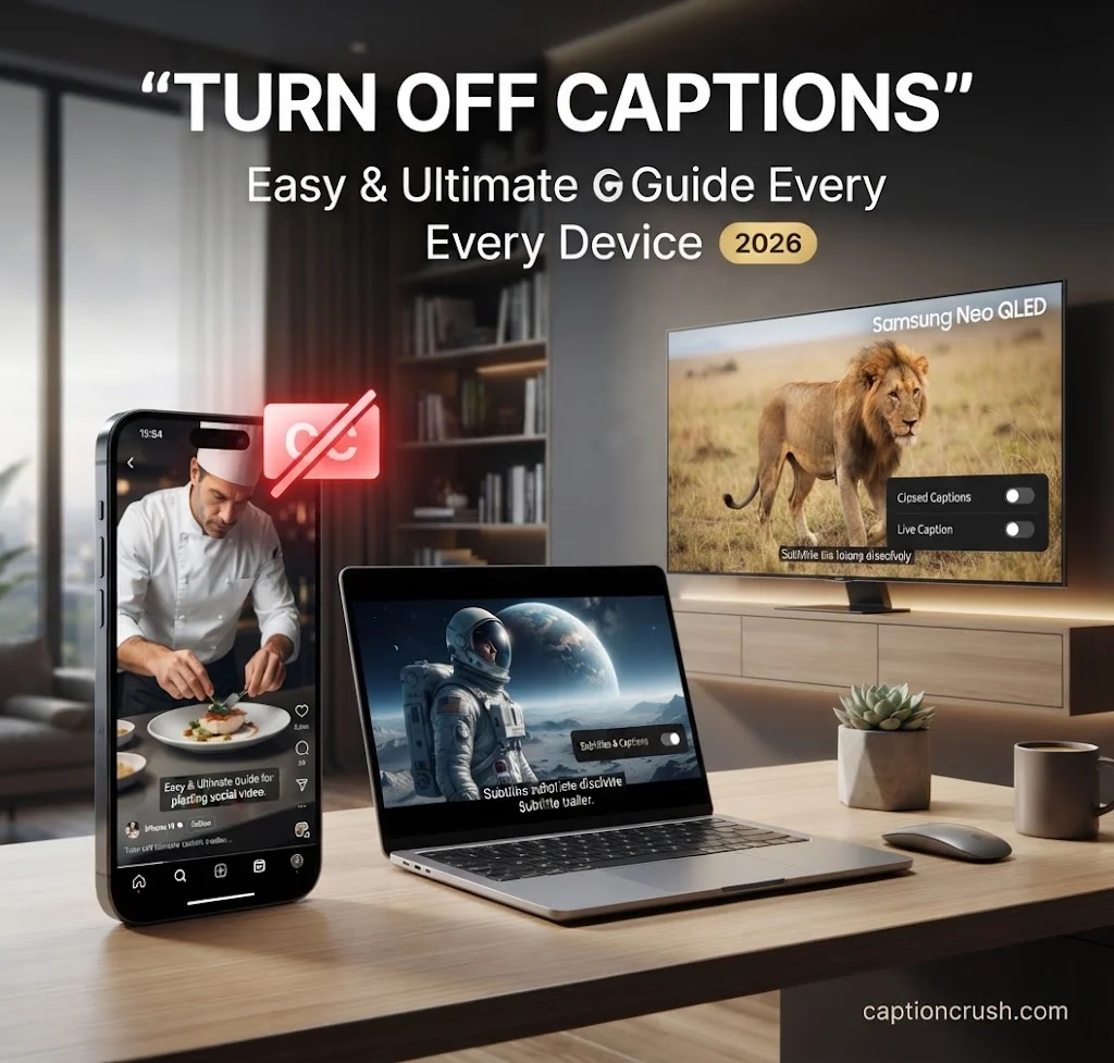 Turn Off Captions