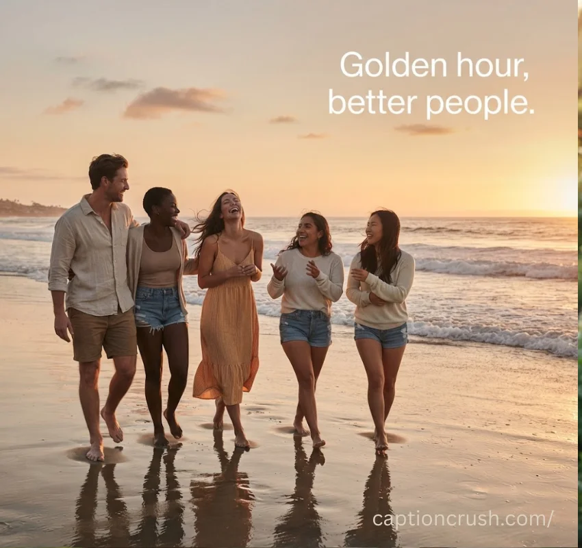 Vibe Captions for Friend Group Photos