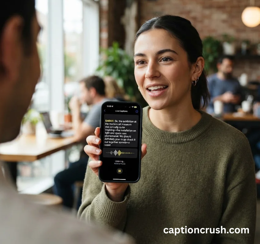 What Are Live Captions on iPhone