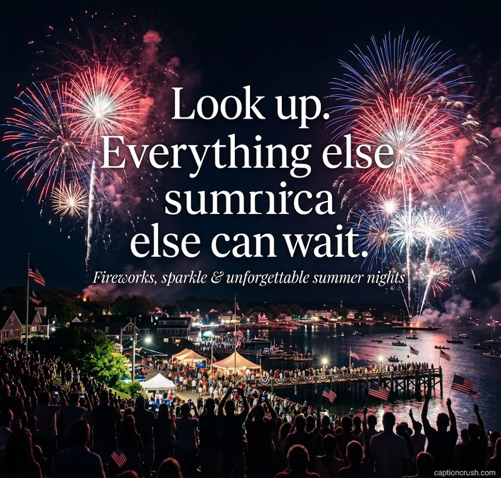 4th of July Captions for Fireworks, Food, Outfits & Business Posts