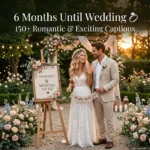 6 Months Until Wedding Captions
