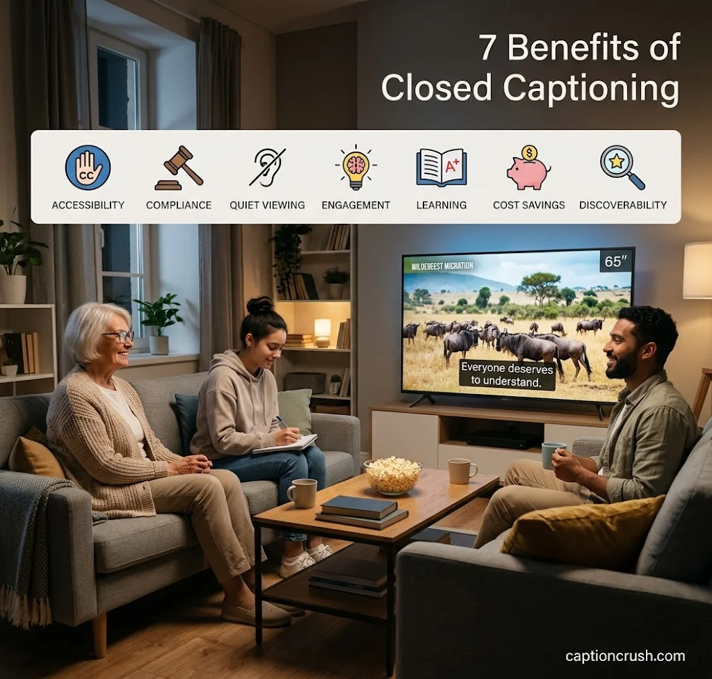 7 Benefits of a Closed Caption Machine for Clear, Accessible Viewing
