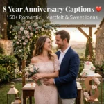 8 Year Anniversary Captions
