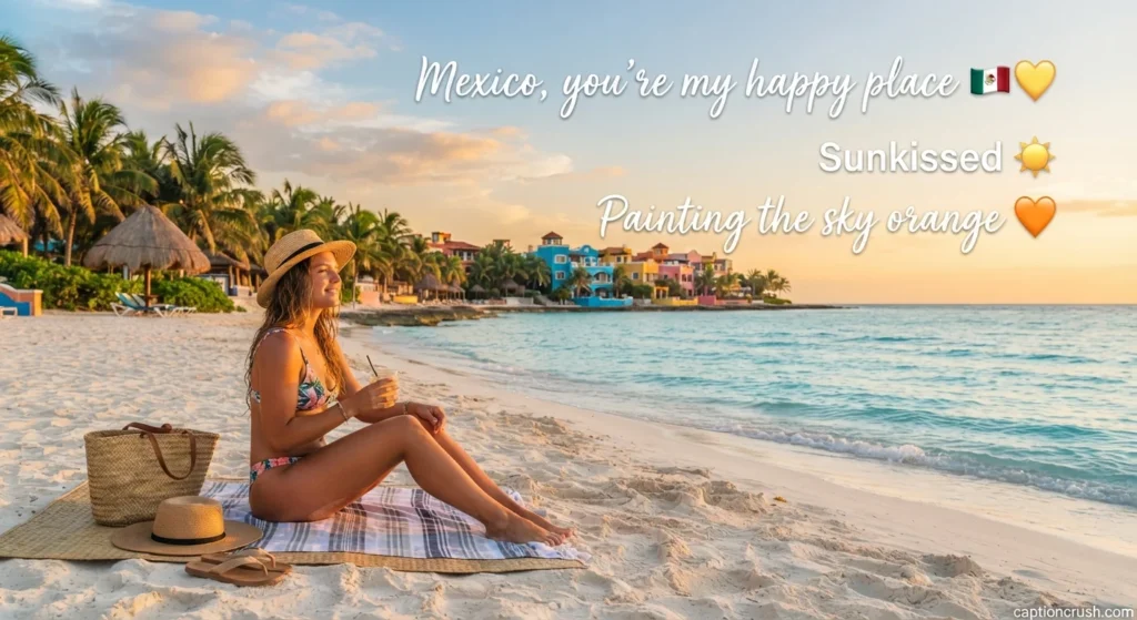 Best Mexico Instagram Captions: Short, Cute & Aesthetic