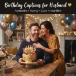 Birthday Captions for Husband