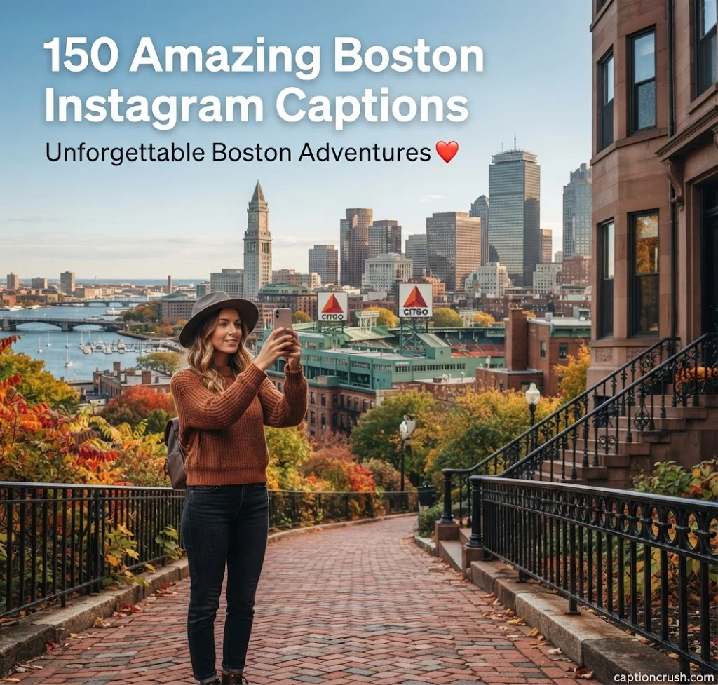 Boston Instagram Captions: 150 Powerful & Amazing Ideas
