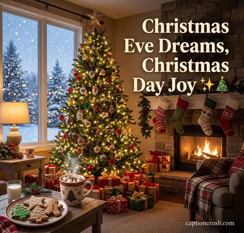 Christmas Day, Tree, Baby & Pet Captions for Instagram