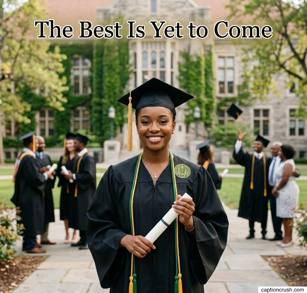 College Graduation Captions, Quotes & Milestones