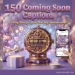 Coming Soon Captions