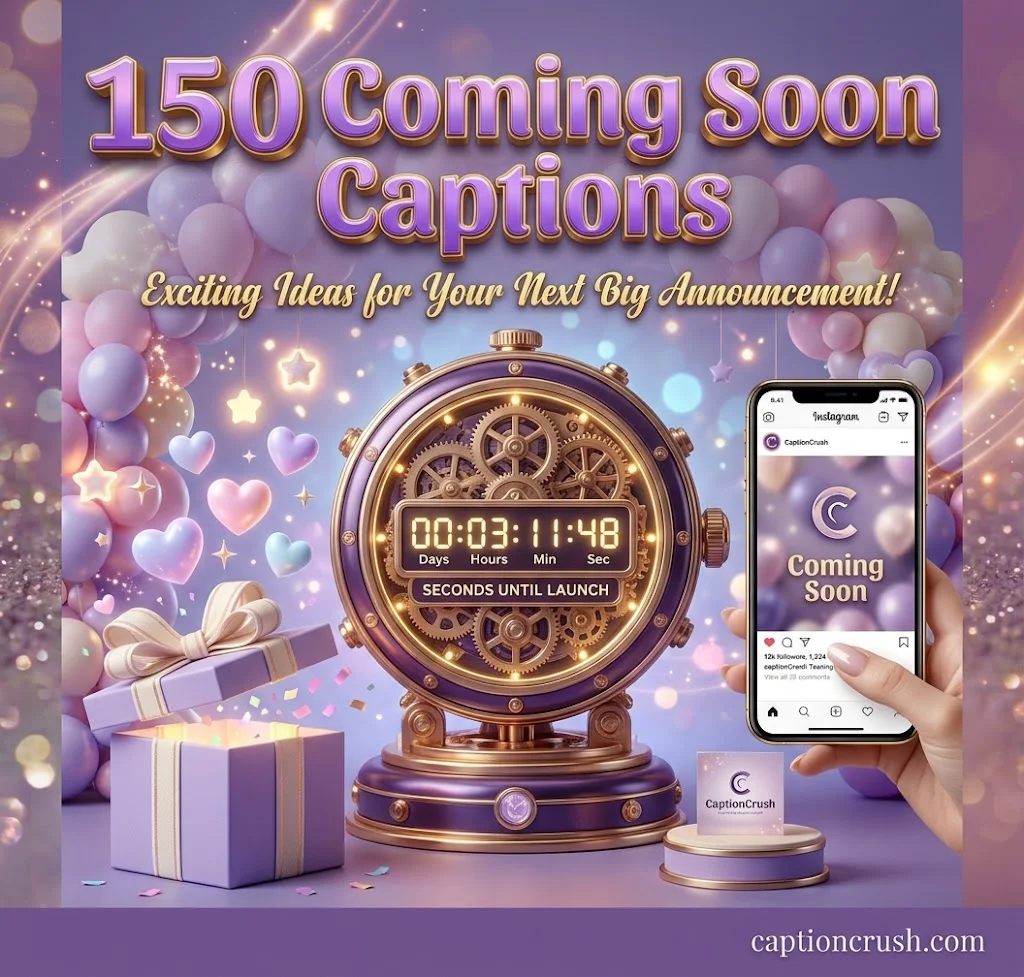 Coming Soon Captions