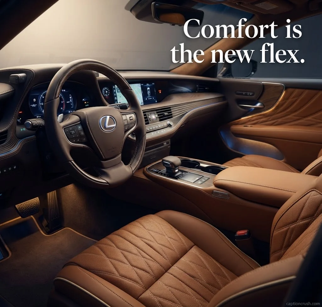 Cool and Aesthetic New Car Captions