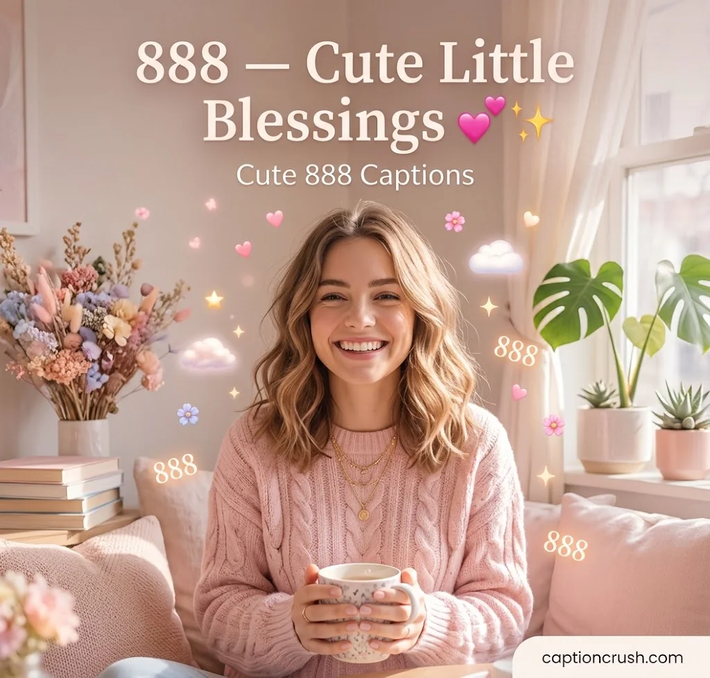 Cute 888 Captions