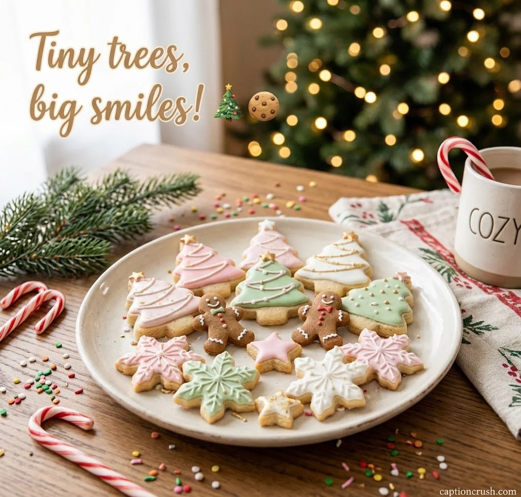 Cute Christmas Cookie Captions for Instagram