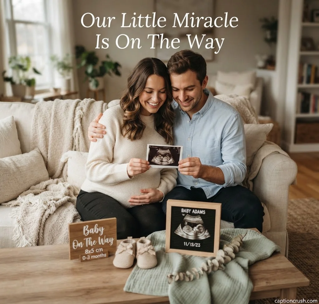Cute & Heartfelt Pregnancy Announcement Captions
