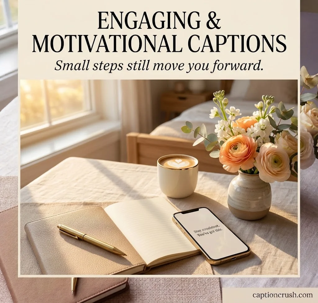 Engaging & Motivational Captions to Copy and Paste