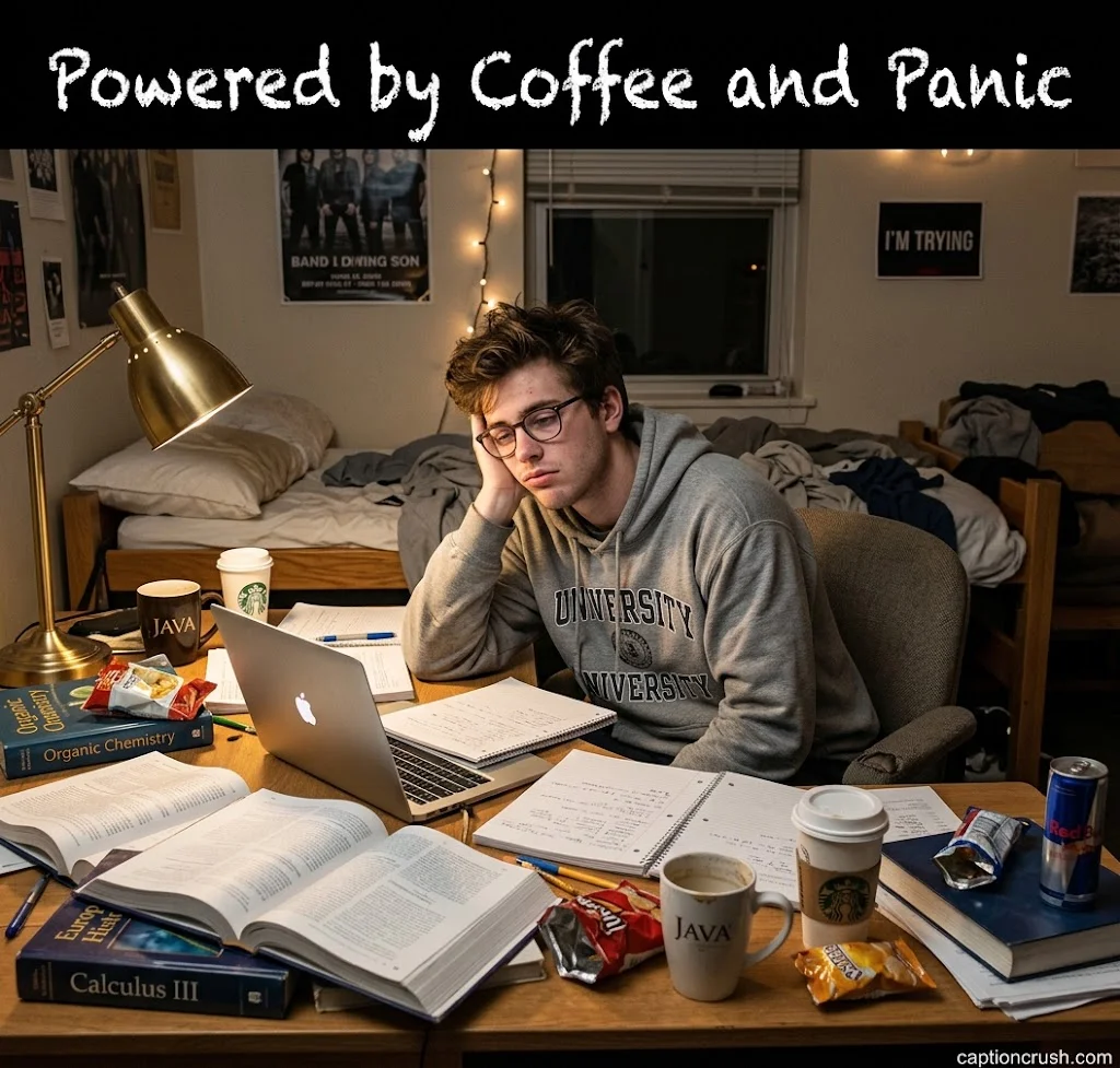 Funny College Captions