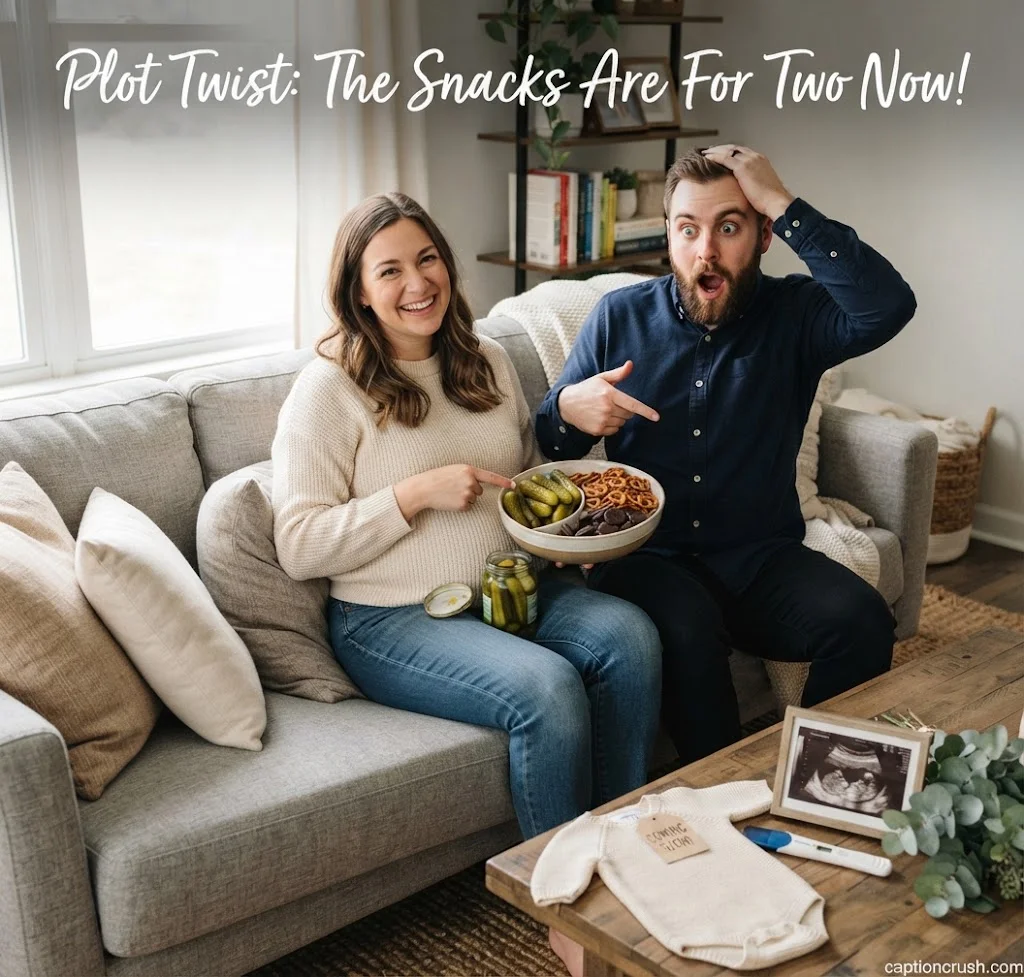 Funny & Creative Pregnancy Announcement Captions