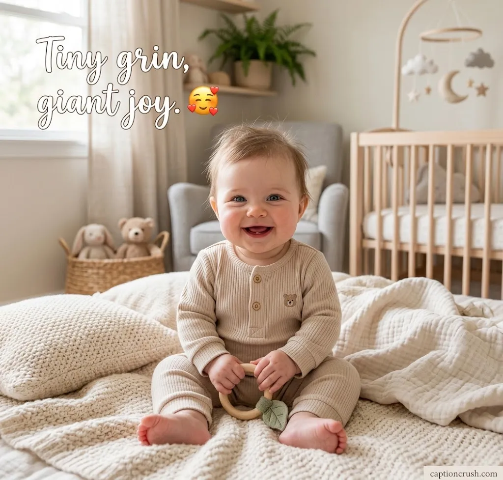 Heartwarming Smile Captions & Quotes for Love, Friends, Family & Babies