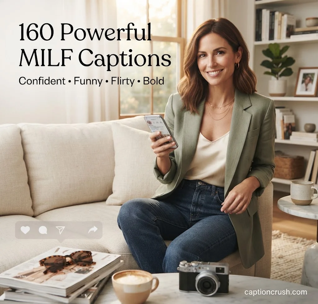 MILF Captions: 160 Powerful & Confident Ideas