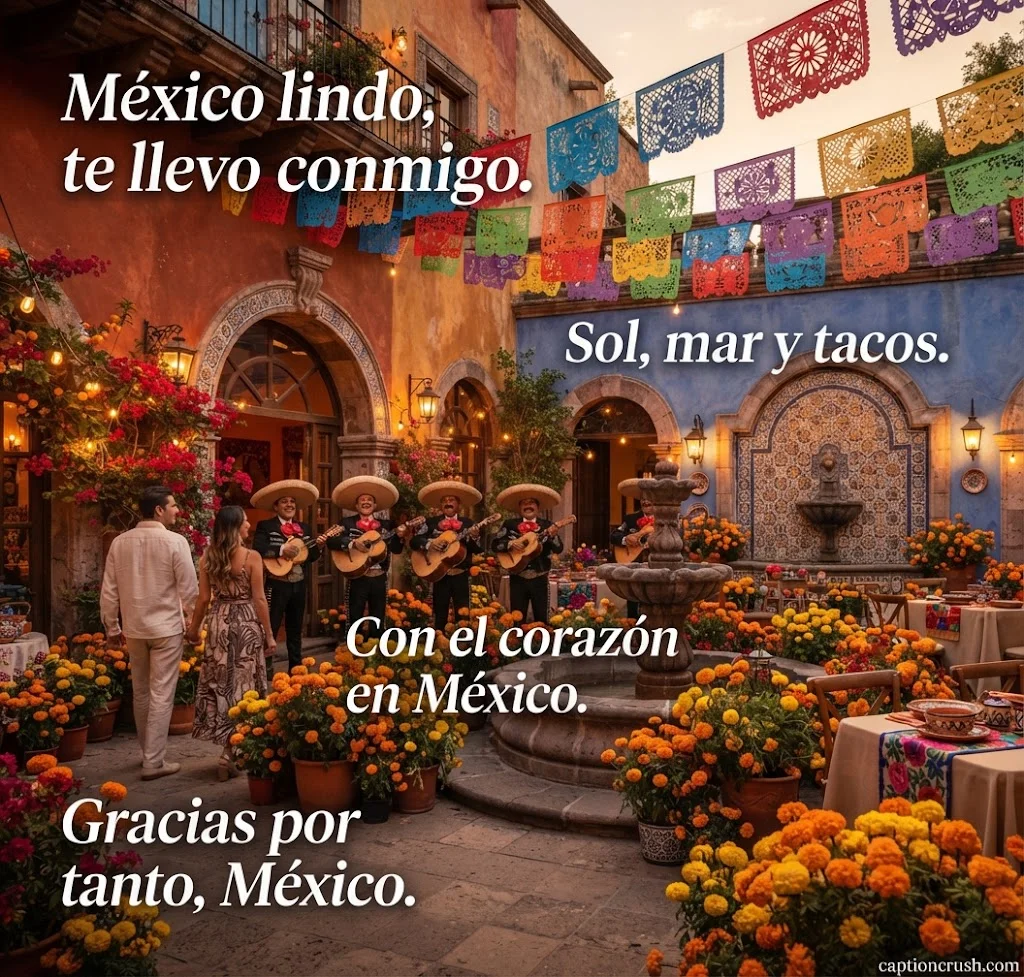 Mexican Quotes, Sayings & Spanish Captions with Translations