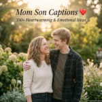 Short and Sweet Mom Son Captions for Instagram