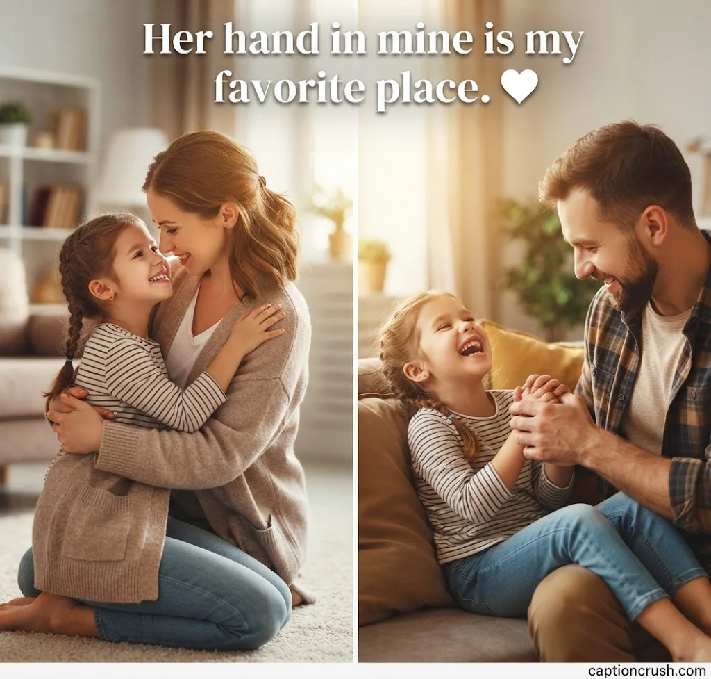 Mother-Daughter & Father-Daughter Instagram Captions