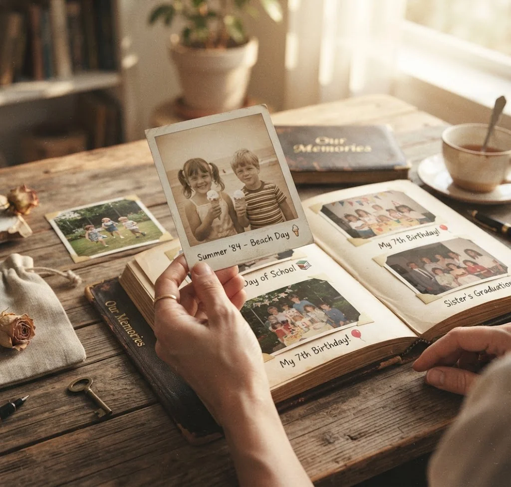 Nostalgic & Throwback Memories Captions for Old Photos