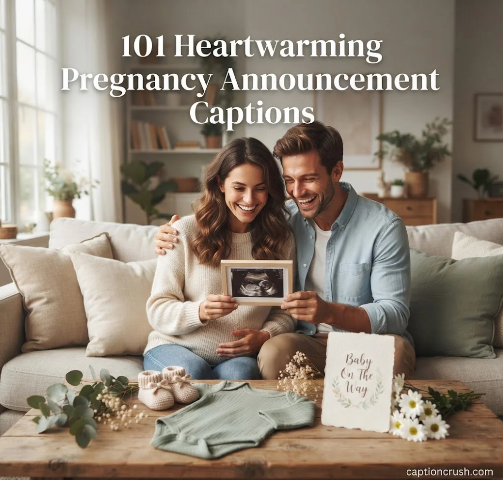 Pregnancy Announcement Captions: 101 Powerful & Heartwarming Ideas