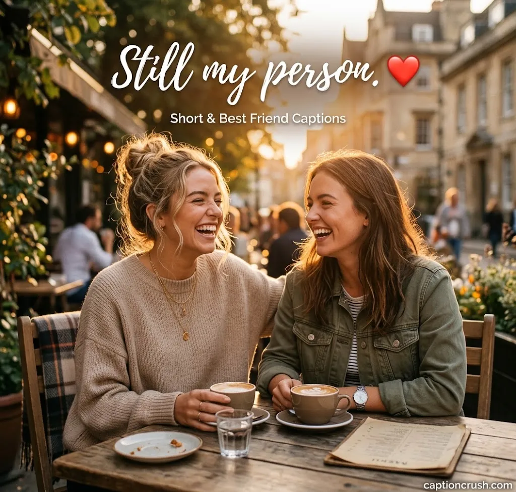 Short & Best Friend Captions for Instagram