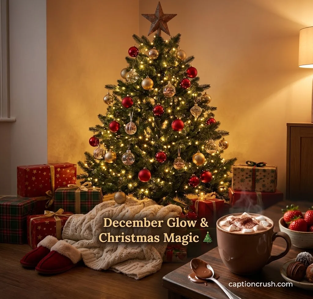 Short & Cute Christmas Captions for Instagram
