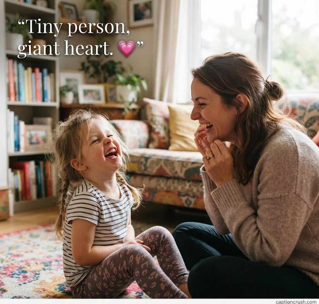 Short, Cute & Funny Daughter Captions