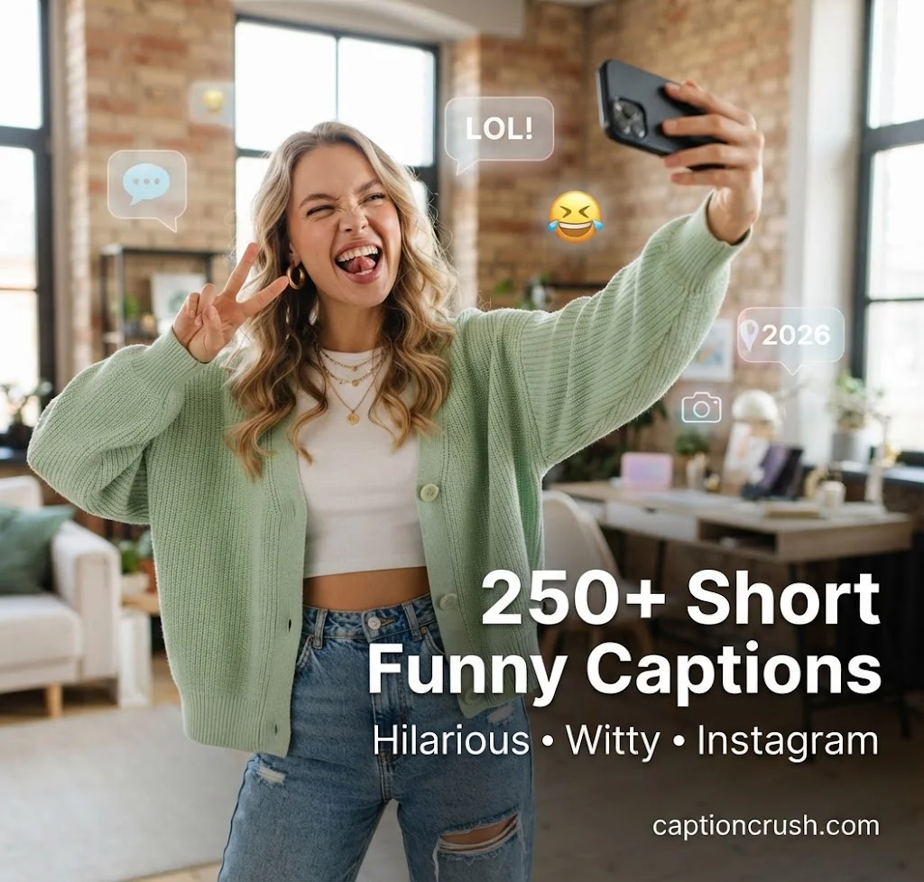 Short Funny Captions
