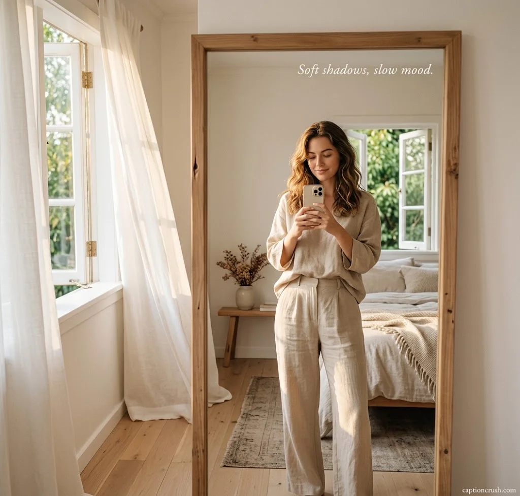 Stylish, Aesthetic & Attitude Selfie Mirror Captions