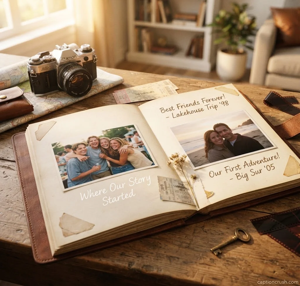 Throwback Captions for Family, Friends, Childhood & Couples