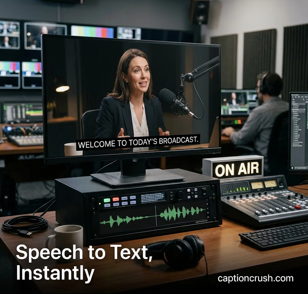 What Is a Closed Caption Machine and How Does It Work?