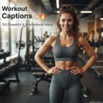 Workout Captions: 150 Powerful & Motivational Ideas for a Stronger,